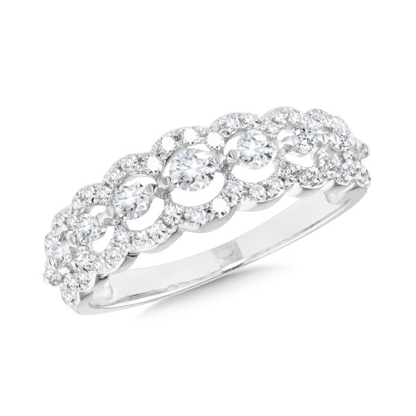 14KT WG DIAMOND RING